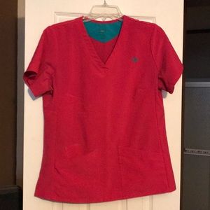 Pink Med Couture Scrubs